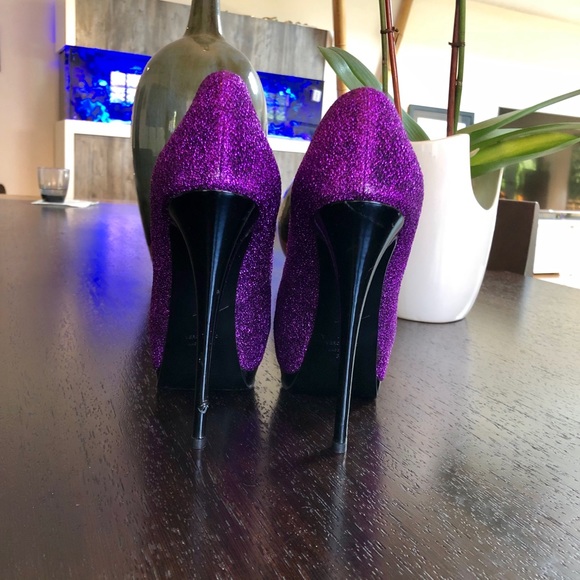 Giuseppe Zanotti Sharon Peep Toe Platform Pumps - Picture 5 of 7